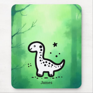 Paper Plate Mouse Pad