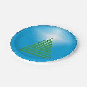 Paper Plate - Tree with Star