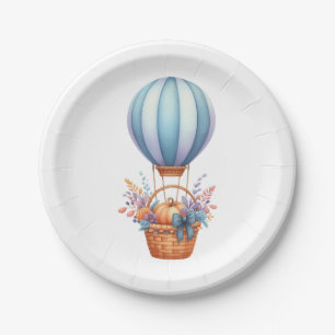 Paper Plate-Whimsical Autumn Baby Shower Plates. Plate