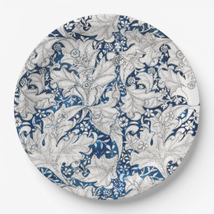PAPER PLATE : WILLIAM MORRIS : WALLFLOWER PATTERN 