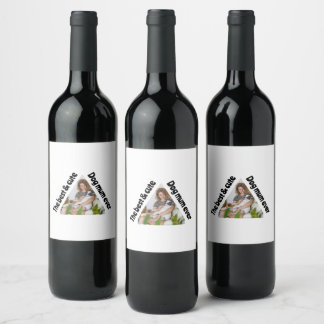 Paper Plate Wine Label