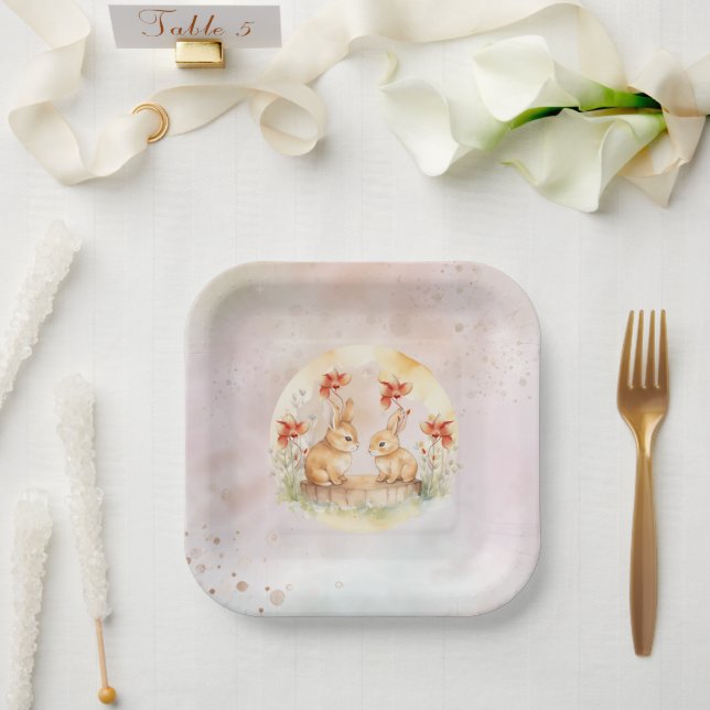 Paper plates  (Wedding)