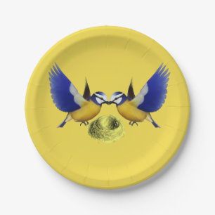Paper plates Bird