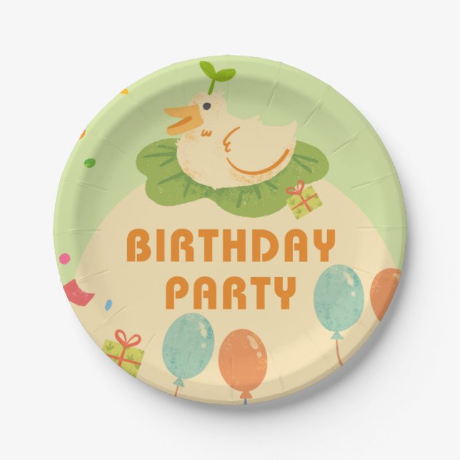Paper plates birthday (Front)