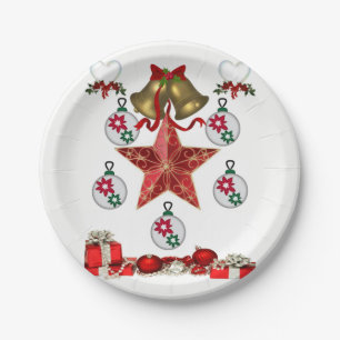 Paper plates Christmas