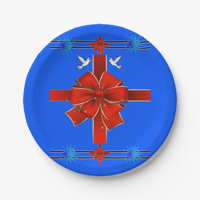 Paper plates Christmas (Front)
