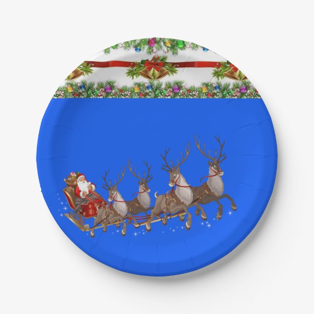 Paper plates Christmas (Front)