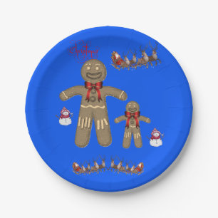 Paper plates Christmas