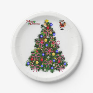 Paper plates Christmas