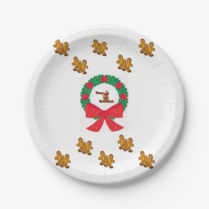 Paper plates Christmas
