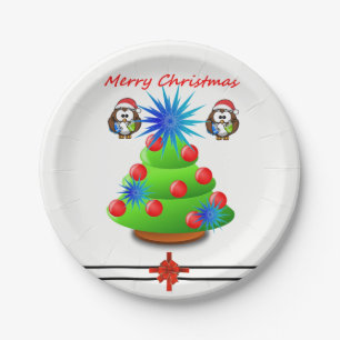 Paper plates Christmas