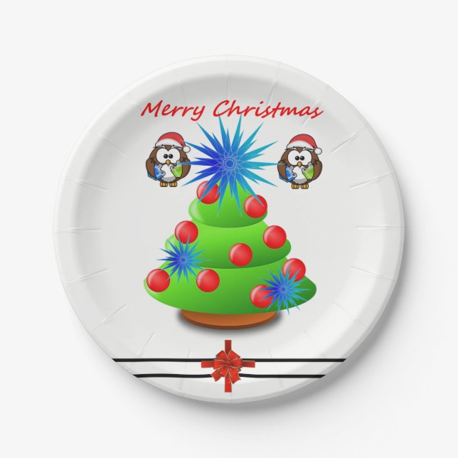 Paper plates Christmas (Front)