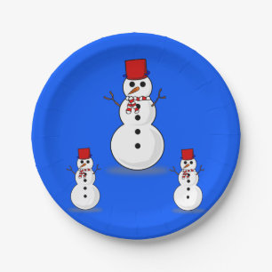 Paper plates Christmas