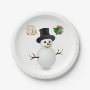 Paper plates Christmas