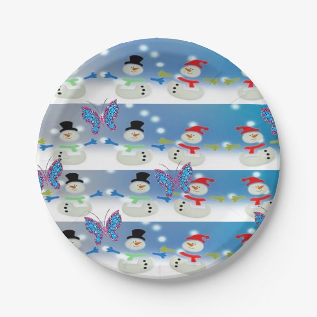 Paper plates Christmas (Front)