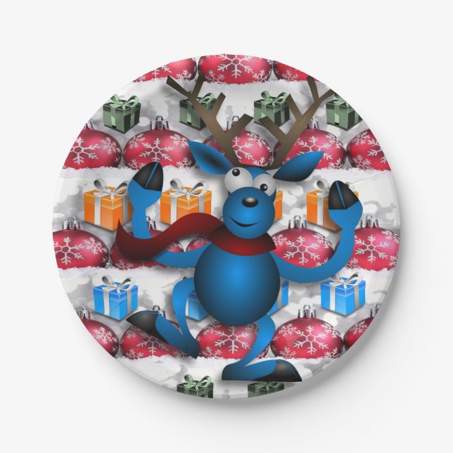 Paper plates Christmas (Front)