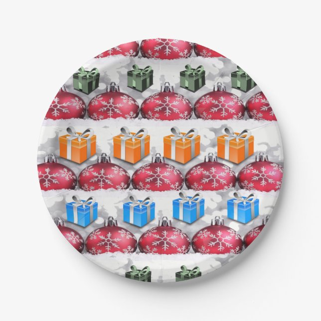 Paper plates Christmas (Front)