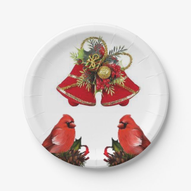 Paper plates Christmas (Front)