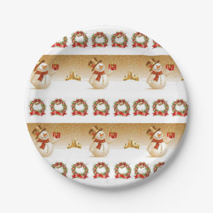 Paper plates Christmas