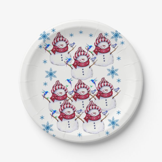 Paper plates Christmas (Front)