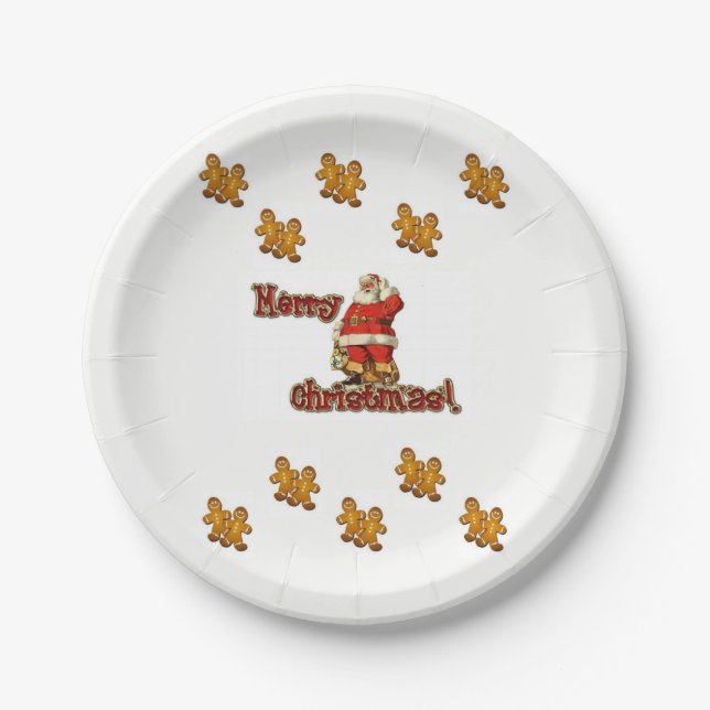 Paper plates Christmas (Front)