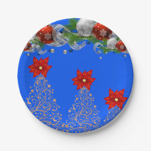 Paper plates Christmas