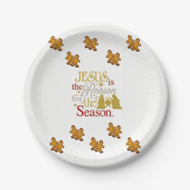 Paper plates Christmas (Front)