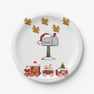 Paper plates Christmas