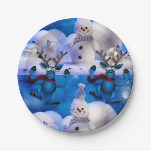 Paper plates Christmas