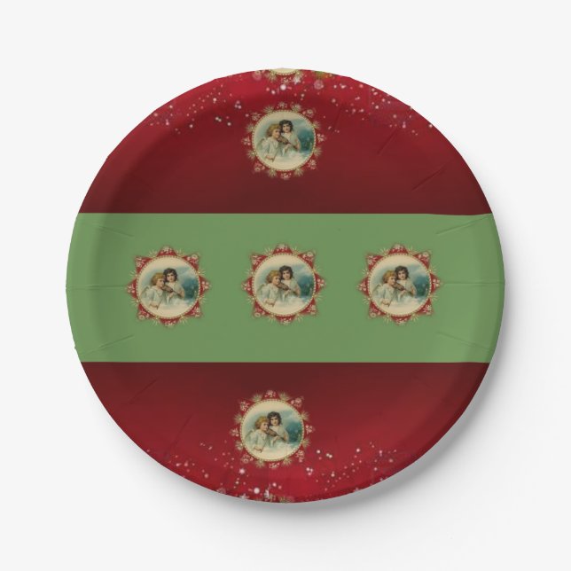 Paper plates Christmas (Front)