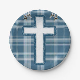 Paper plates Cross