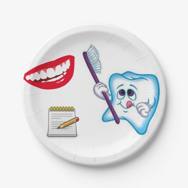 Paper Plates Dentist (Front)