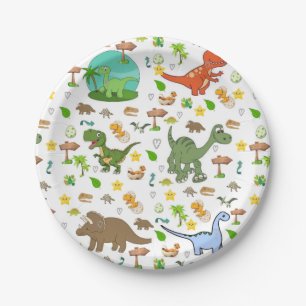 Paper Plates, Dinosaur Plate