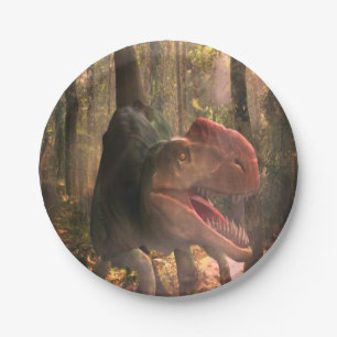 Paper plates Dinosaurs