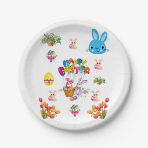 Paper plates Easter