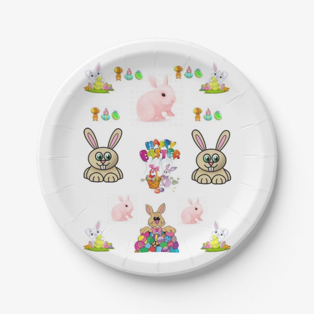 Paper plates Easter (Front)
