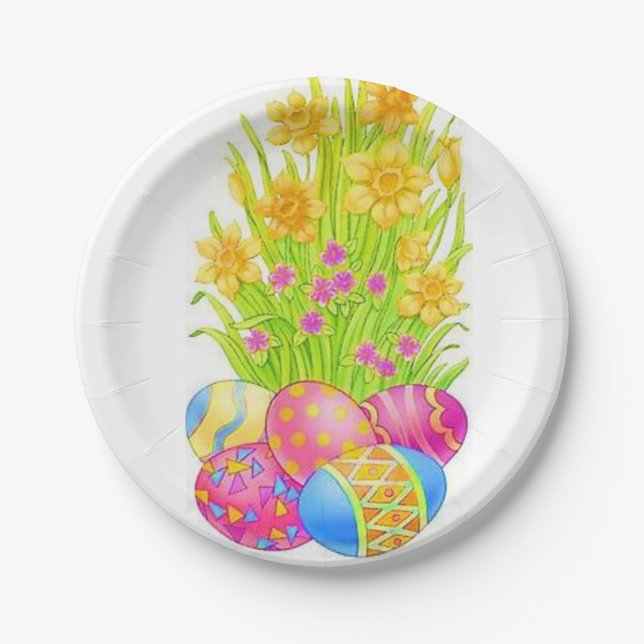 Paper plates Easter (Front)