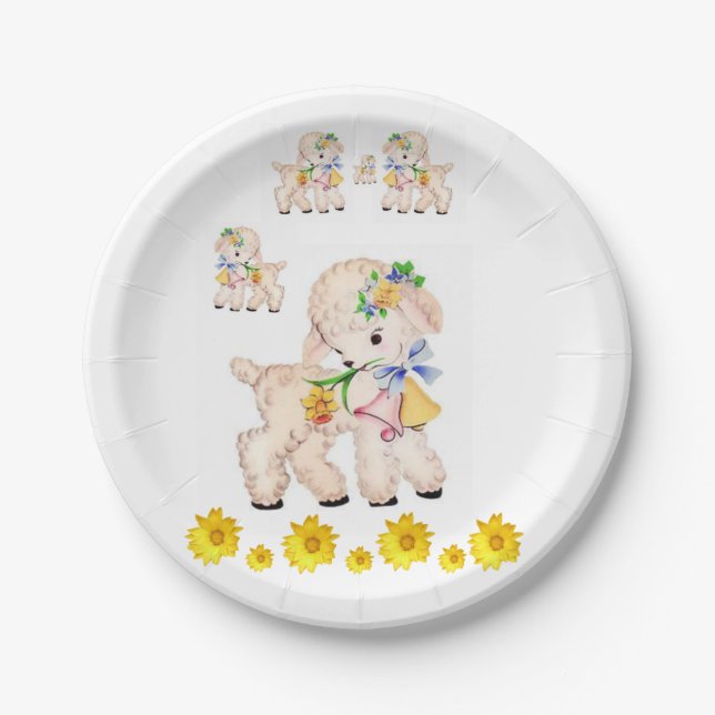 Paper plates Easter (Front)