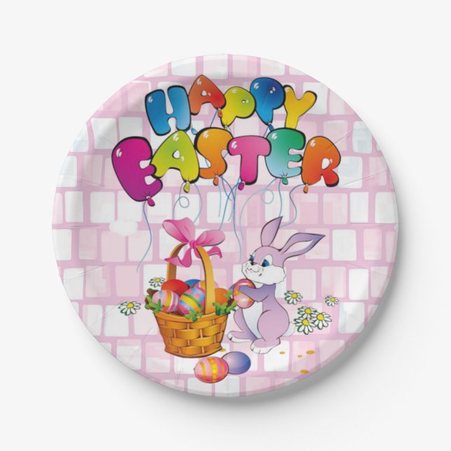 Paper plates Easter (Front)