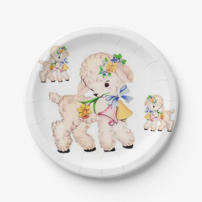 Paper plates Easter (Front)