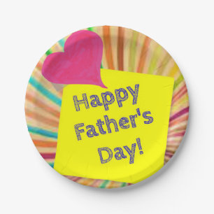 Paper plates Father's Day