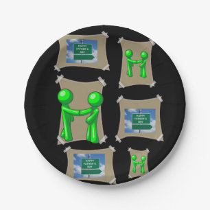 Paper plates Father's Day