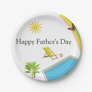 Paper plates Father's Day