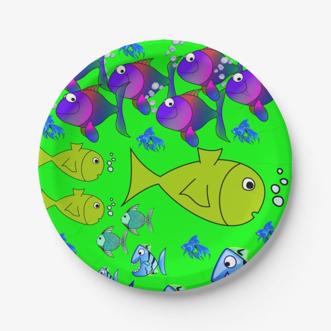 Paper plates Fish (Front)