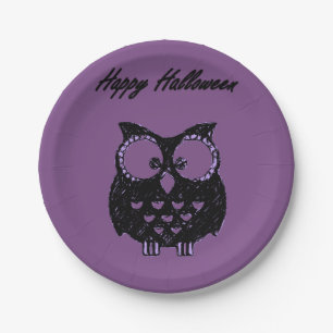 Paper plates Halloween
