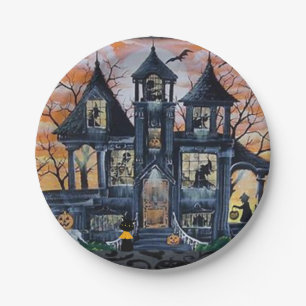 Paper plates Halloween