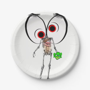 Paper plates Halloween