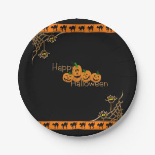 Paper plates Halloween