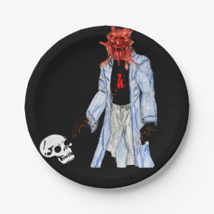 Paper plates Halloween