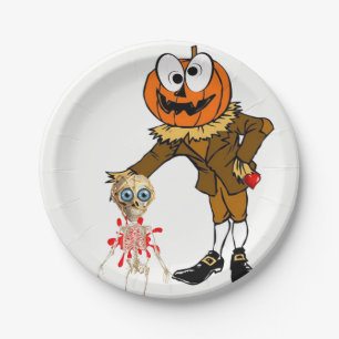 Paper plates Halloween